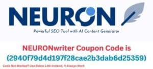 NEURONwriter Coupon Code