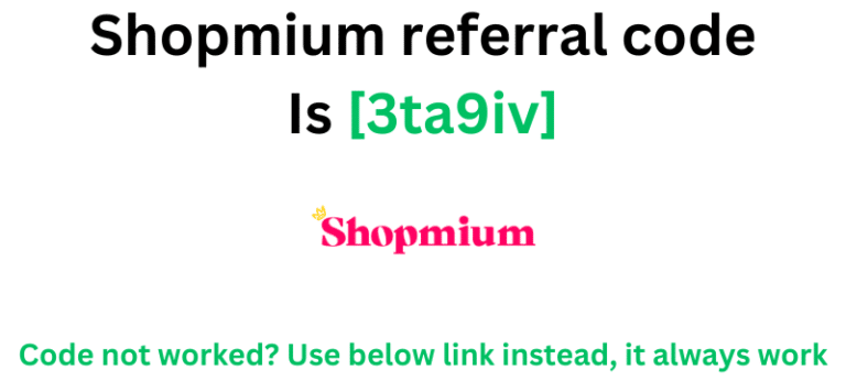Shopmium referral code