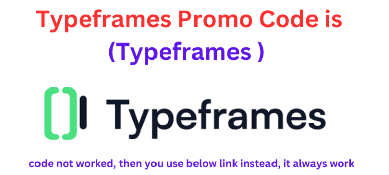 Typeframes Promo code