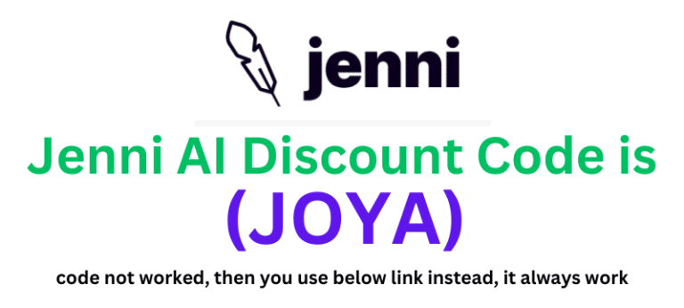 Jenni AI Discount Code (JOYA) 40% Discount on your plan purchase.