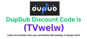DupDub Discount Code (TVwelw) 60% Discount on your plan purchase.
