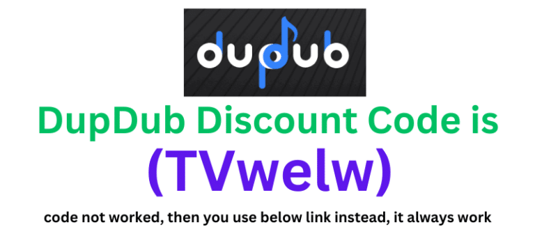 DupDub Discount Code (TVwelw) 60% Discount on your plan purchase.