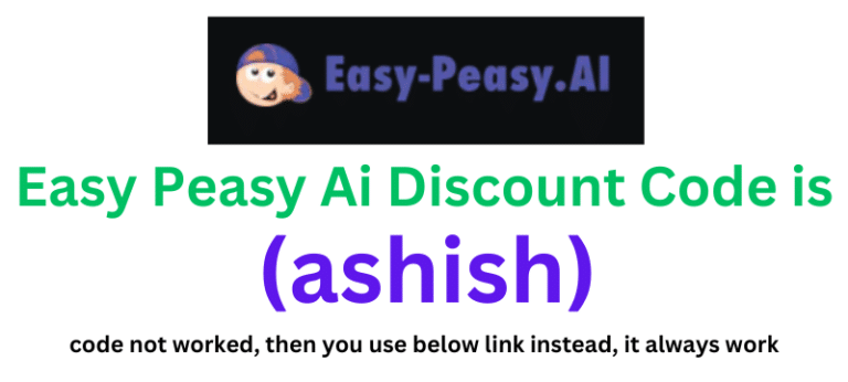 Easy Peasy Ai Discount Code (ashish) 75% Discount on your plan purchase.