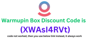 Warmupin Box Discount Code (XWAsI4RVt) you'll 60% discount on your plan purchase