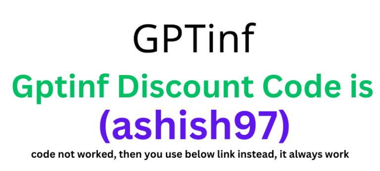 Gptinf Discount Code (ashish97) get 40% discount on your plan purchase.