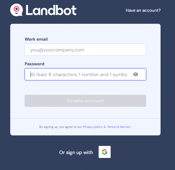 Landbot Discount Code (9ajff2cbq1qc) 55% off your plan purchase.