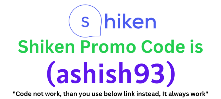 Shiken Promo Code (ashish93) get 50% discount on your plan purchase