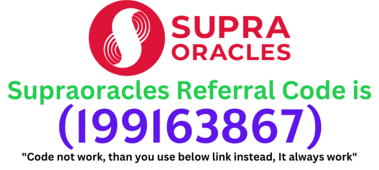 Supraoracles Referral Code (199163867) get $10 as a signup bonus.