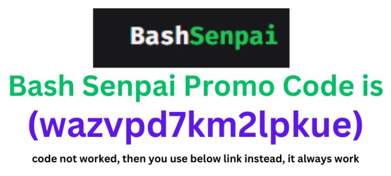 Bash Senpai Promo Code (wazvpd7km2lpkue) you get 60% discount on your plan purchase