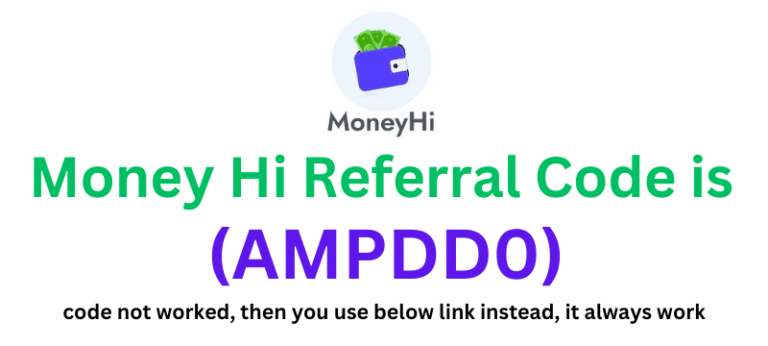 Money Hi Referral Code (AMPDD0) you get ₹100 signup bonus