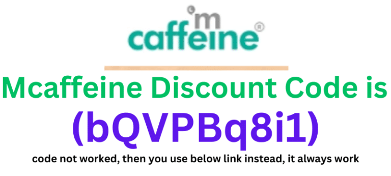 Mcaffeine Discount Code (bQVPBq8i1) you get 40% discount on your purchase.