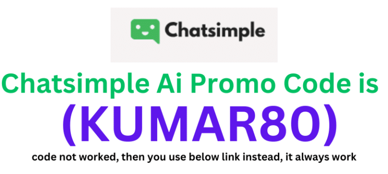 Chatsimple Ai Promo Code (KUMAR80) get 40% discount on your plan purchase