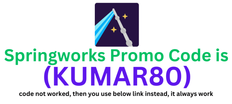 Springworks Promo Code (KUMAR80) get 55% off on your plan purchase.