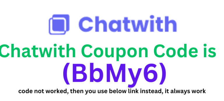 Chatwith Coupon Code (BbMy6) get 70% discount on your plan purchase.