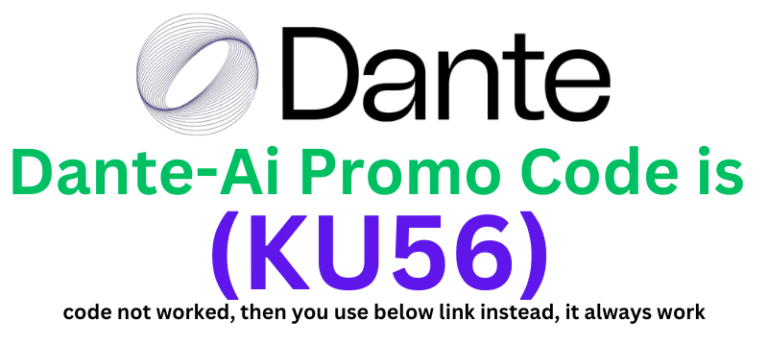 Dante-Ai Promo Code (KU56) get 40% discount on your plan purchase.
