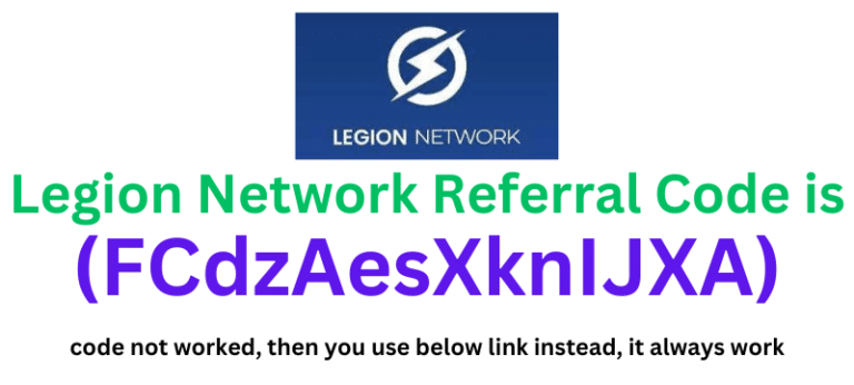 Legion Network Referral Code (FCdzAesXknIJXA) get $50 signup bonus.