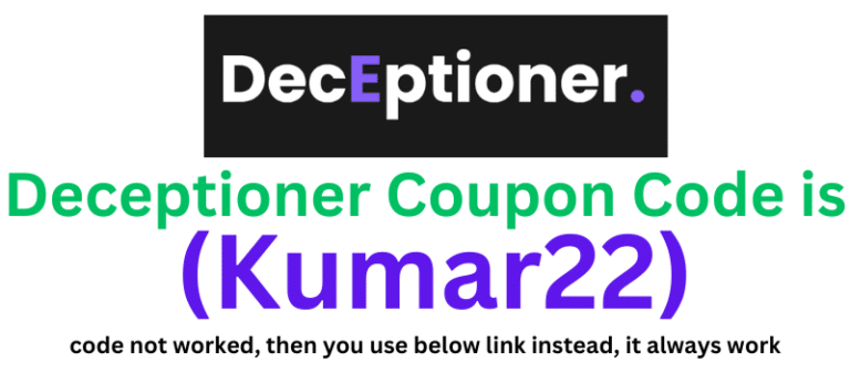 Deceptioner Coupon Code (Kumar22) get 90% off on your plan purchase.