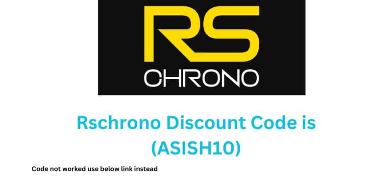 Rschrono Discount Code (ASISH10)