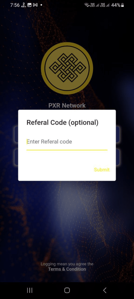 PXR Network Referral Code (8f8f5) get $10 as a signup bonus.