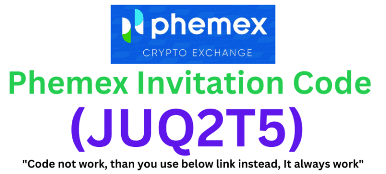 Phemex Invitation Code (JUQ2T5) Get 70% Rebate On Trading Fees