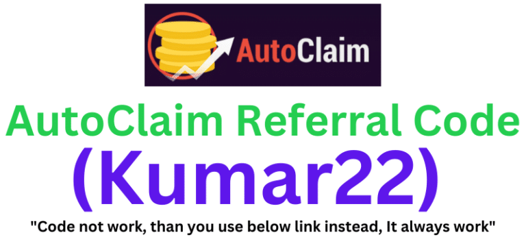 AutoClaim Referral Code (Kumar22) Get $80 Signup Bonus!