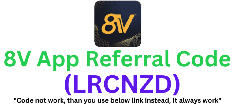 8V App Referral Code (LRCNZD) You'll $50 Signup Bonus!