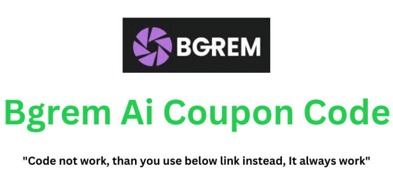 Bgrem Ai Coupon Code (Use Referral Link) Grab 80% Discount!