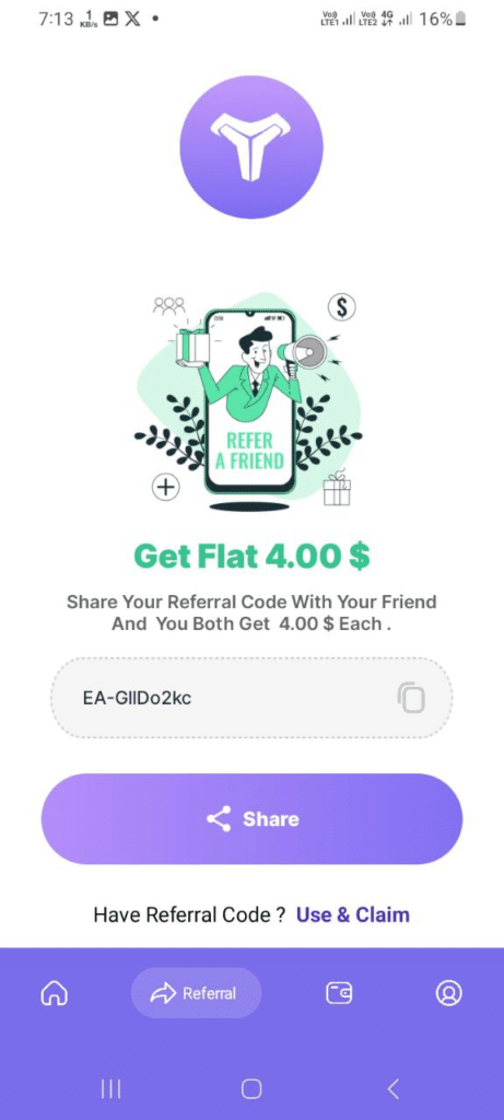 Taskpay App Referral Code (A-GllDo2kc) Get $10 As a Signup Bonus.