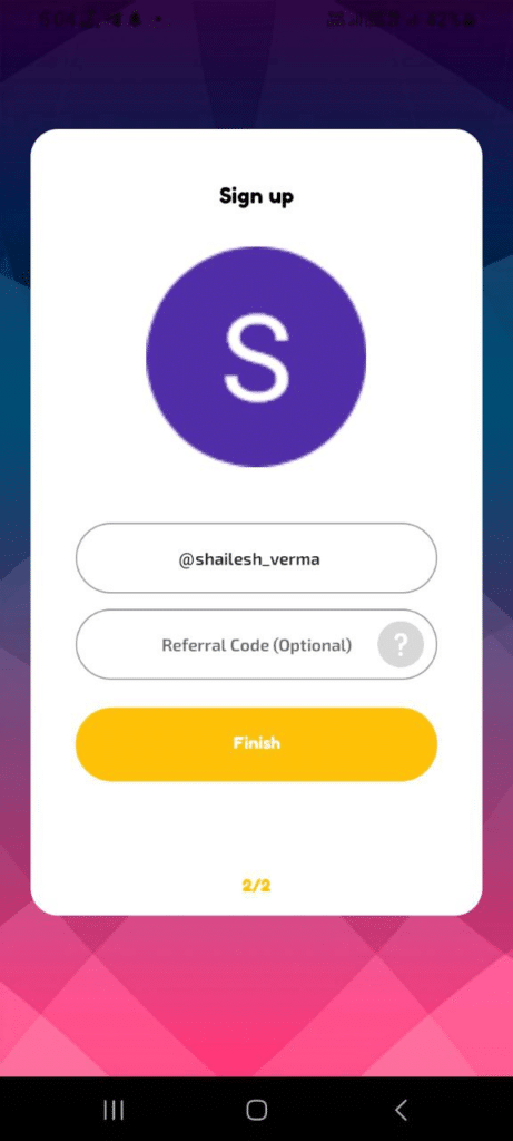 Playandwin App Referral Code (shailesh_verma91) Get ₹100 Signup Bonus.