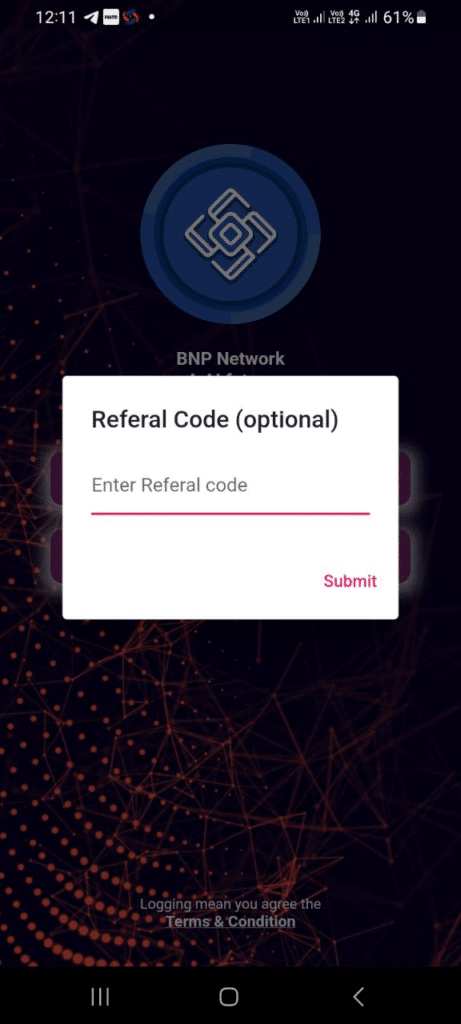 BNP Network App Referral Code (56516) Get $10 As a Signup Bonus.