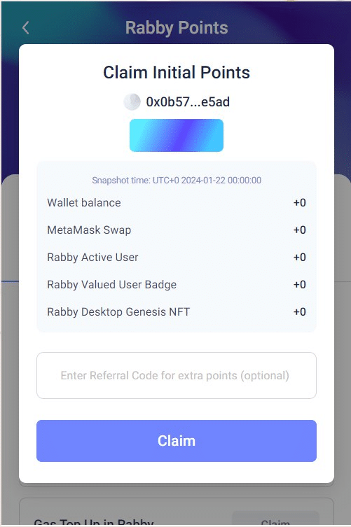 Rabby Wallet Referral Code (KICKBACK) Get $100 As a Signup Bonus.