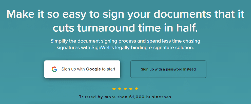 Signwell Promo Code (Use Referral Link) Get 75% Discount.