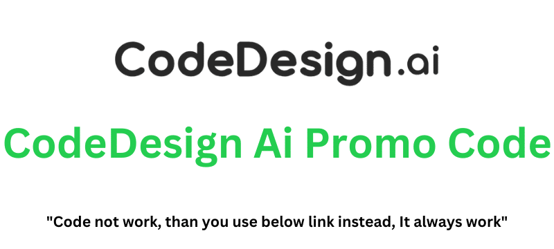CodeDesign Ai Promo Code (Use Referral Link) Grab 80% Off