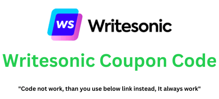 Writesonic Coupon Code (Use Referral Link) Flat 50% Off