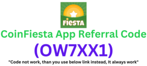 CoinFiesta App Referral Code (OW7XX1) Get ₹100 Signup Bonus