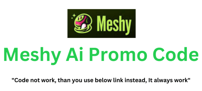 Meshy Ai Promo Code (OFF60) Flat 60% Off!