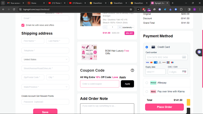 BgmGirl Coupon Code (Use Referral Link) Grab 15% Off.