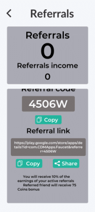 AdsCoin App Referral Code (4506W) Get 1000 Coins As a Signup Bonus.