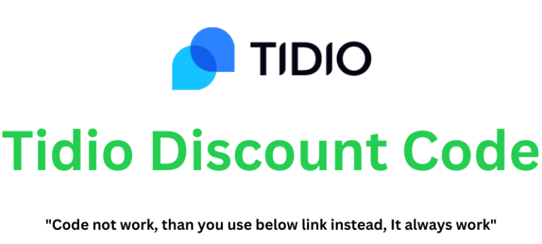 Tidio Discount Code (Use Referral Link) Claim 30% Discount!