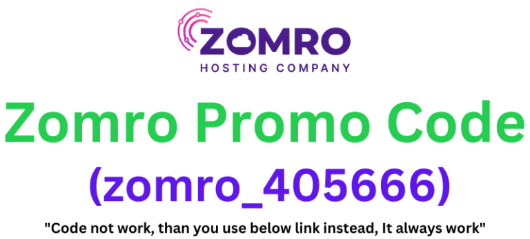 Zomro Promo Code (zomro_405666) Get 50% Off!