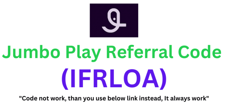 Jumbo Play Referral Code (IFRLOA) Get ₹50 Signup Bonus!
