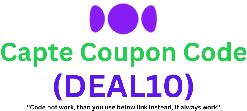 Capte Coupon Code | Flat 10% Extra Discount!