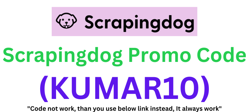 Scrapingdog Promo Code | Flat 10% Discount!