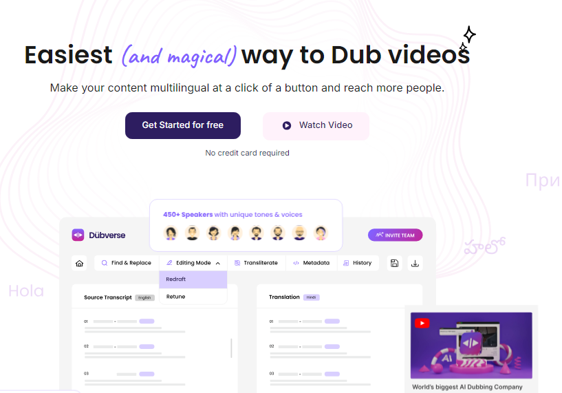 Dubverse AI Coupon Code | Get 10% Discount!