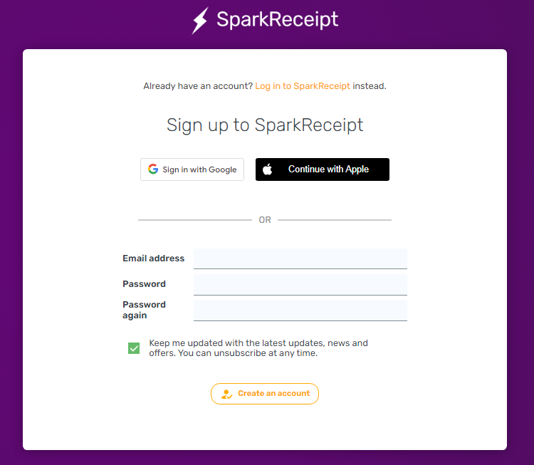 SparkReceipt Promo Code | Get 20% Off!