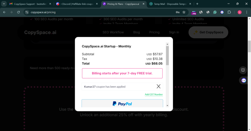 CopySpace AI Coupon Code | Flat 10% Off!