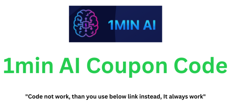 1min AI Coupon Code | Claim 30% Discount!