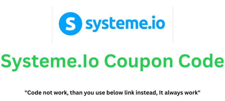 Systeme.Io Coupon Code | Flat 30% Off!