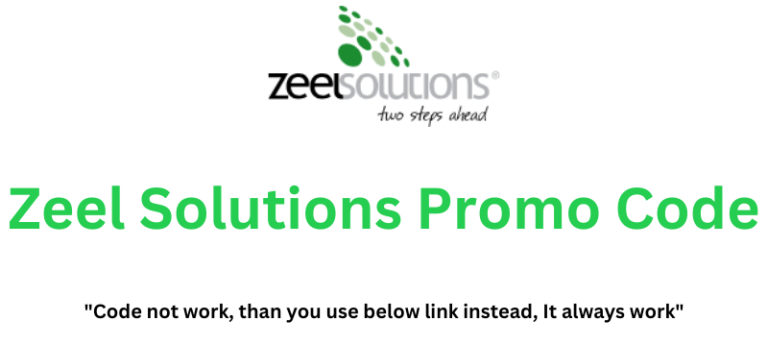 Zeel Solutions Promo Code | Flat 50% Off!