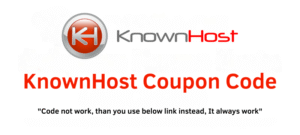 KnownHost Coupon Code